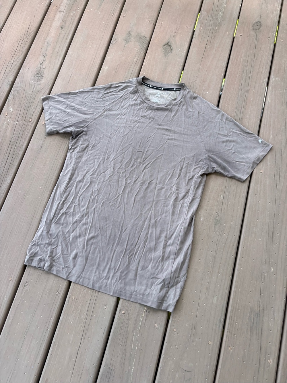 Kenneth Cole Active Tee Sz S Grey Performance Shirt